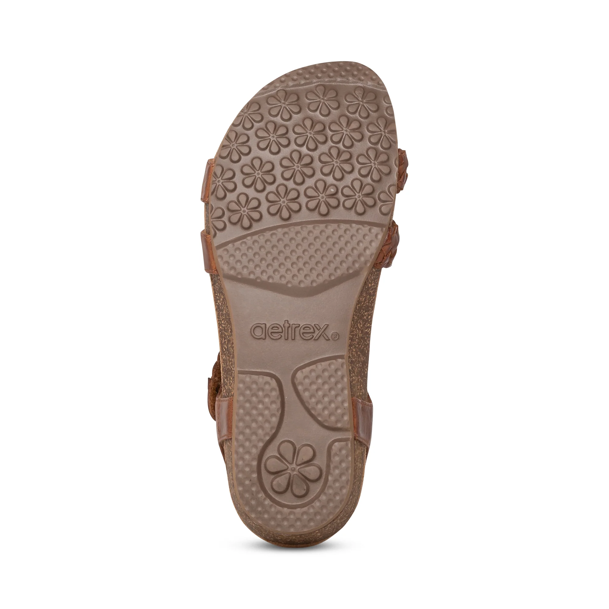 Reese Adjustable Gladiator Sandal - Cognac Brown - Image 5