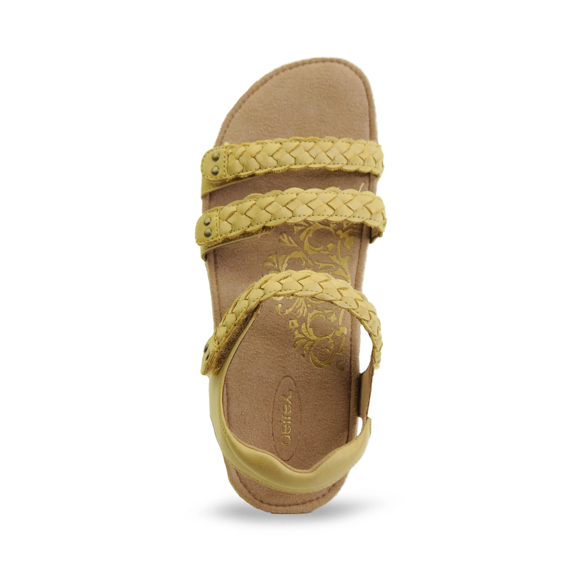 Reese Adjustable Gladiator Sandal - Yellow - Image 8