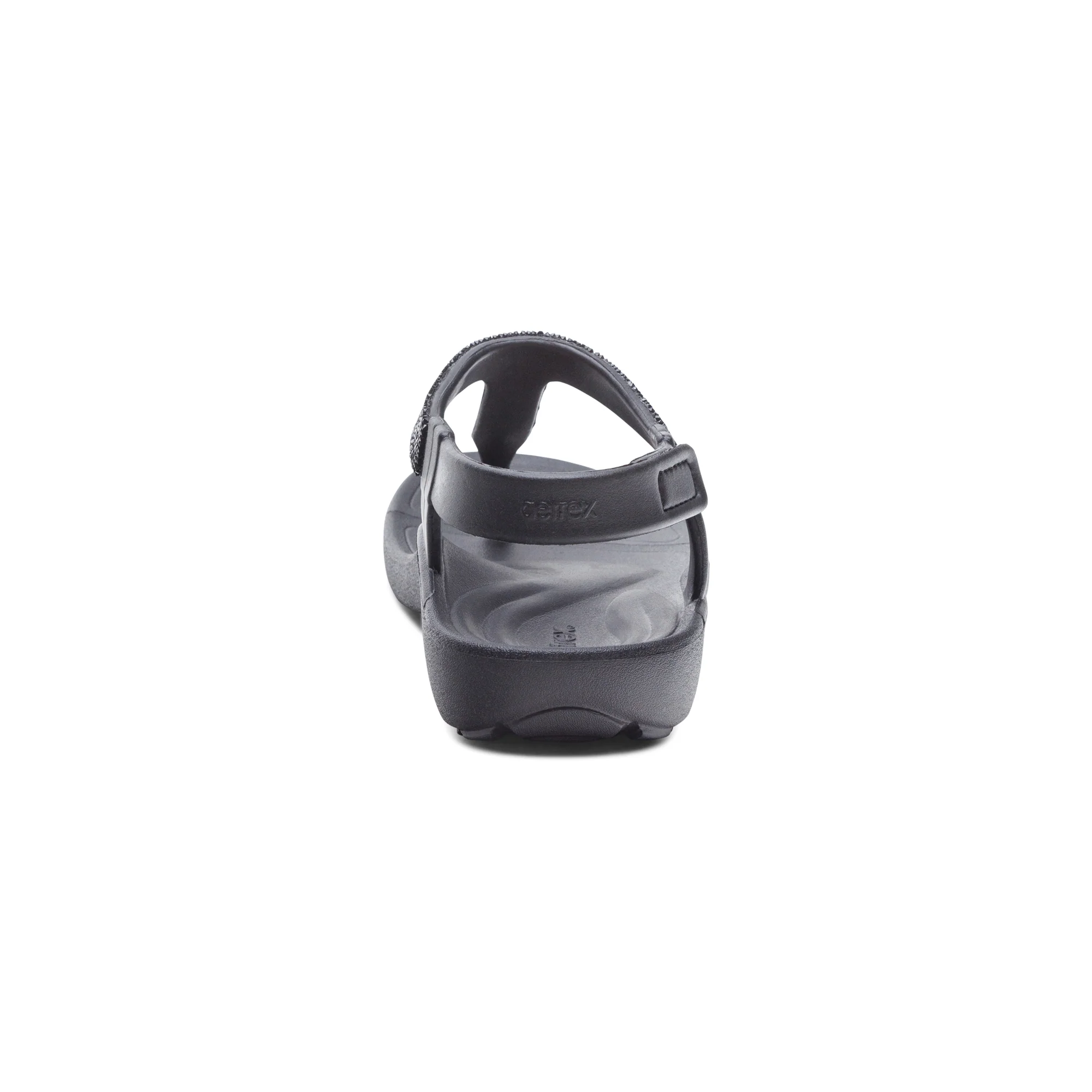 Skyler Thong Sandal - Black Embellished - Image 3