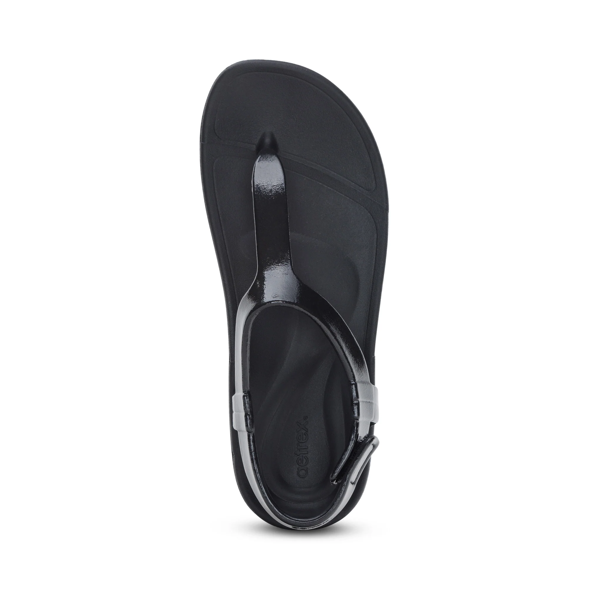 Skyler Thong Sandal - Black - Image 5
