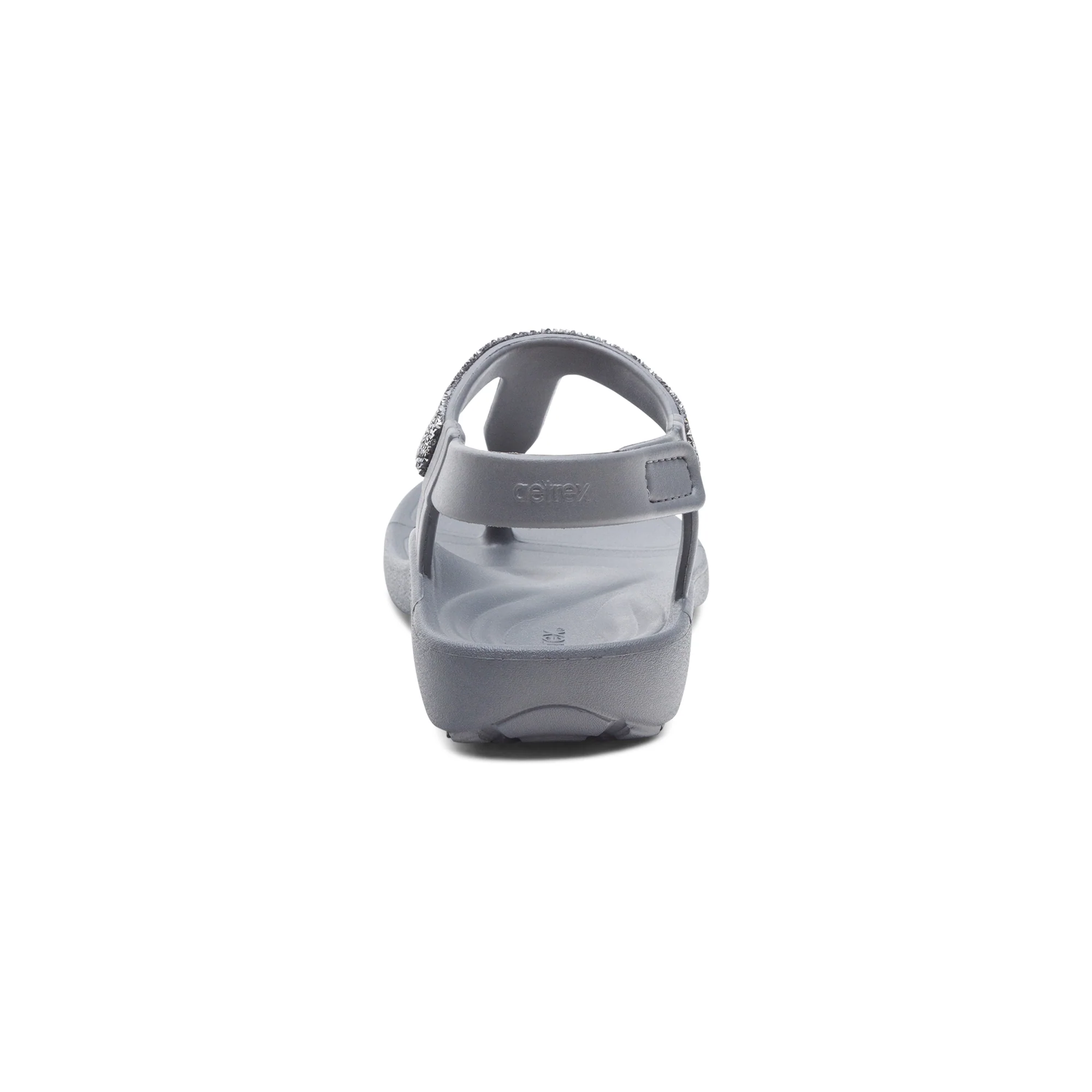 Skyler Thong Sandal - Pewter Embellished - Image 3