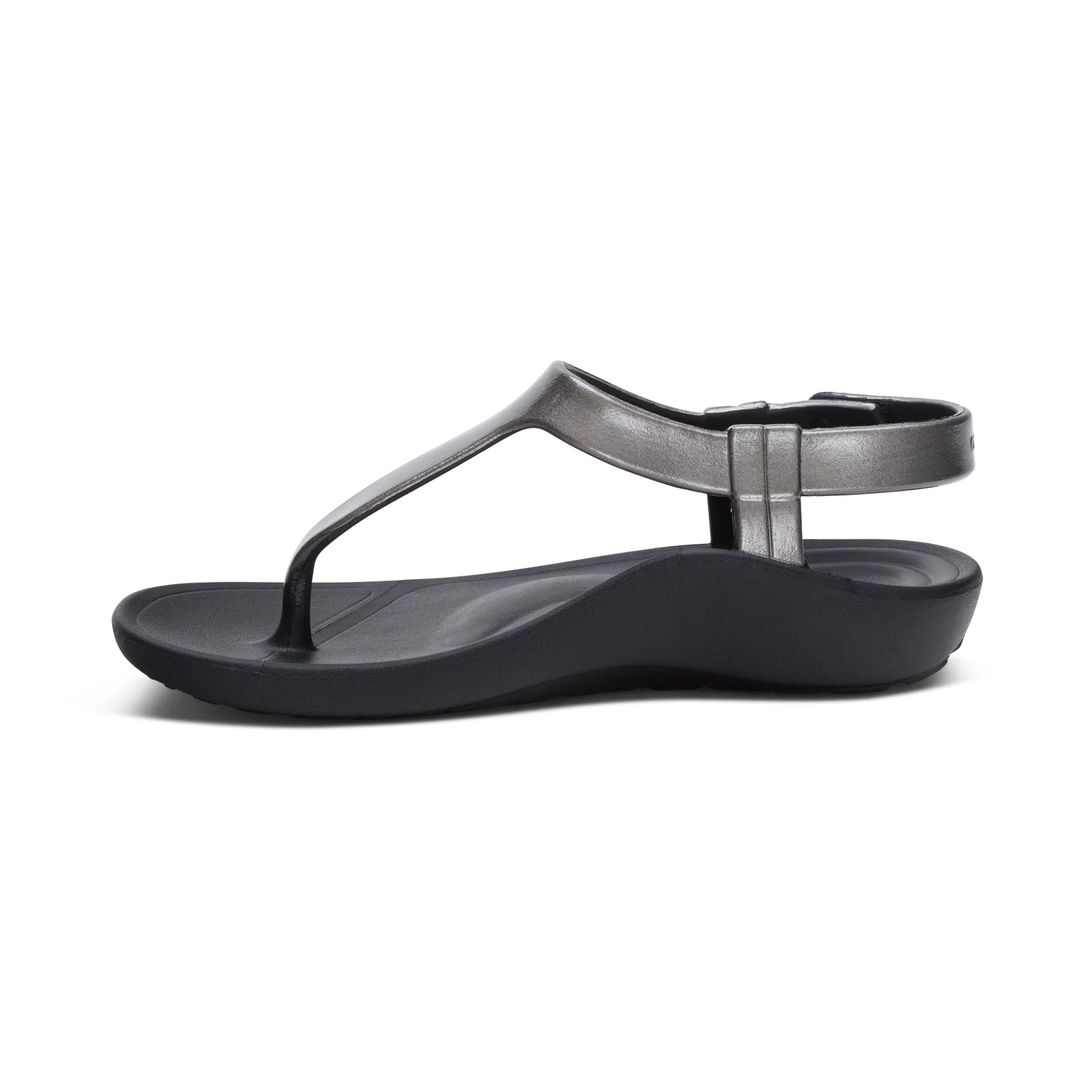 Skyler Thong Sandal - Pewter - Image 4