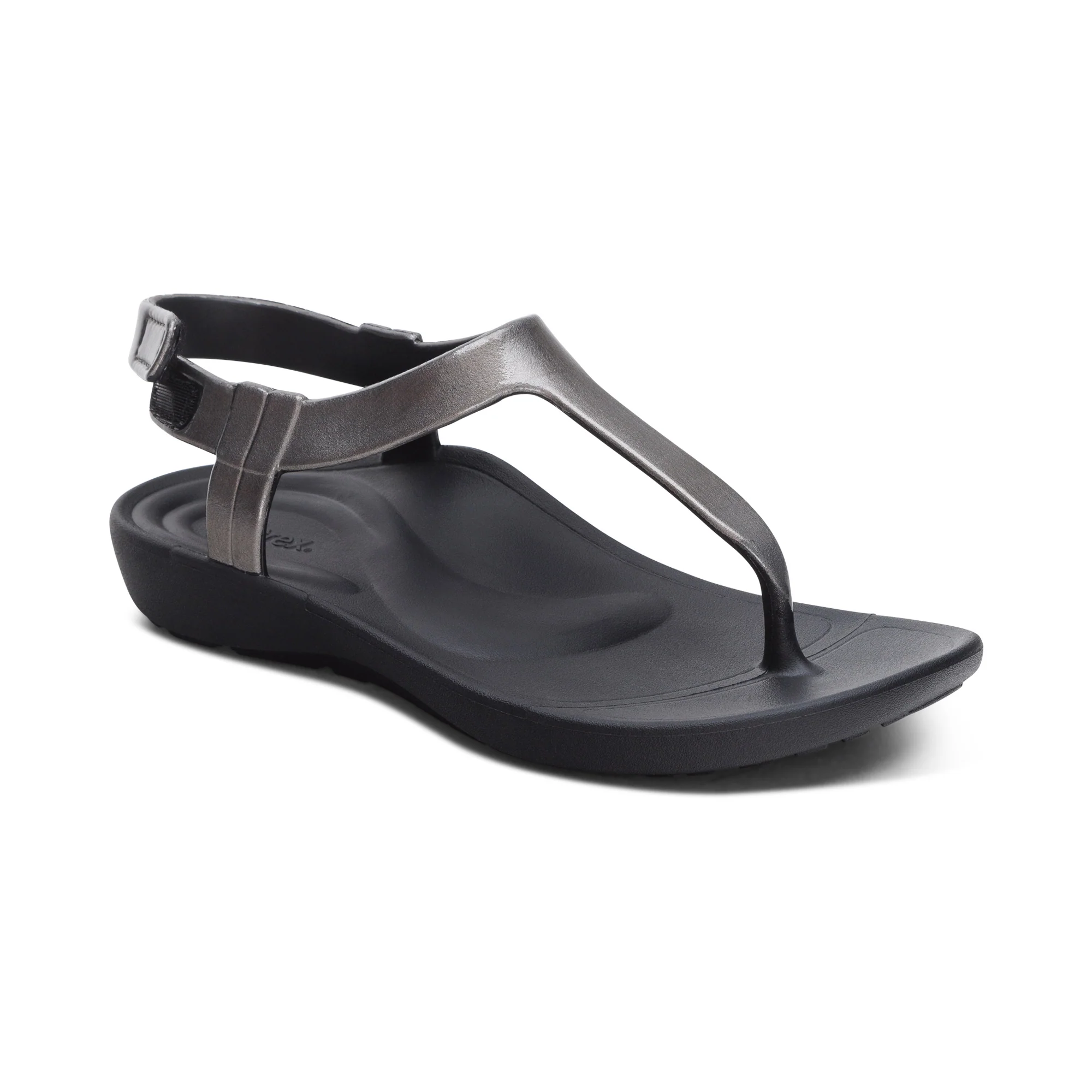 Skyler Thong Sandal - Pewter - Image 7