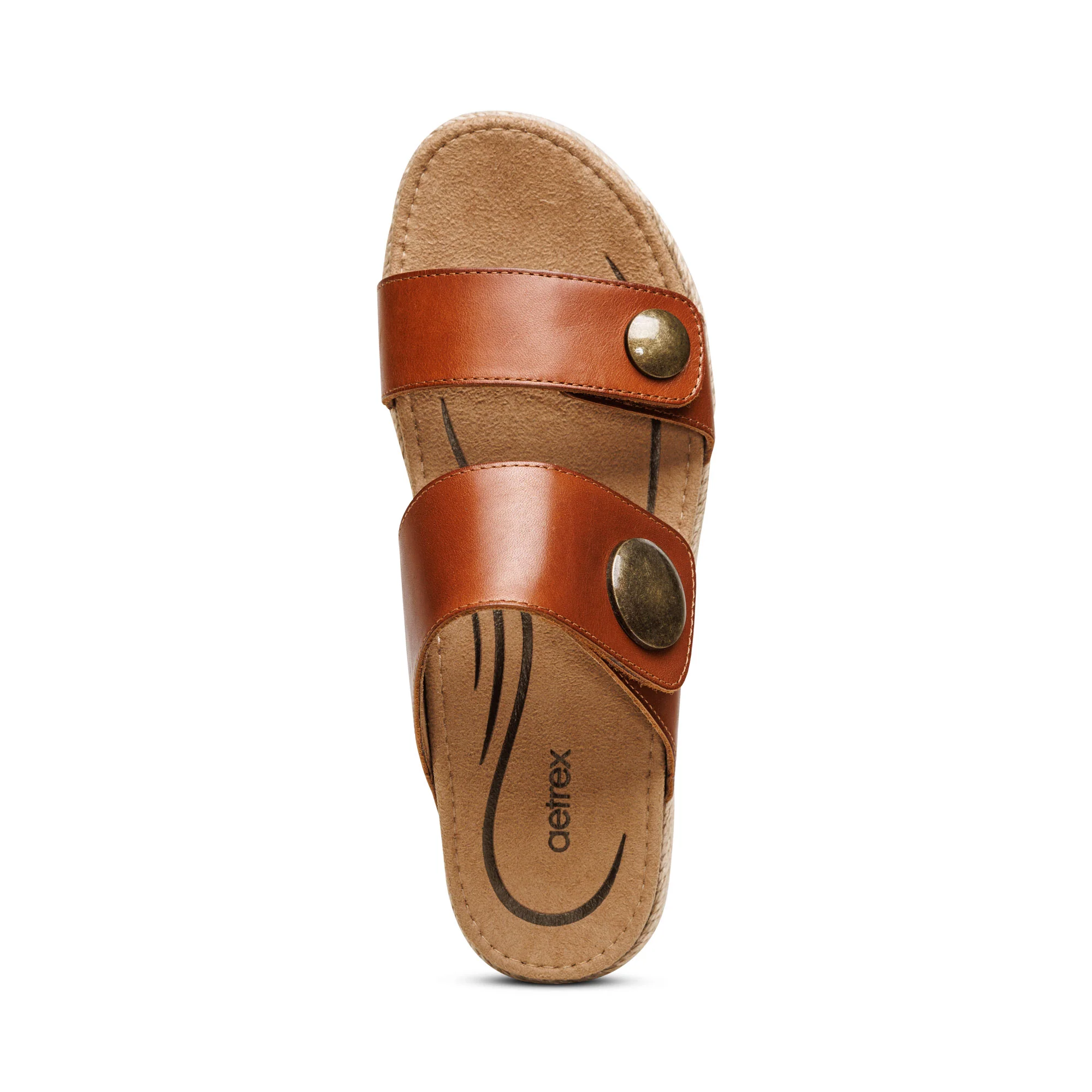 Sofie Platform Sandal - Cognac - Image 5