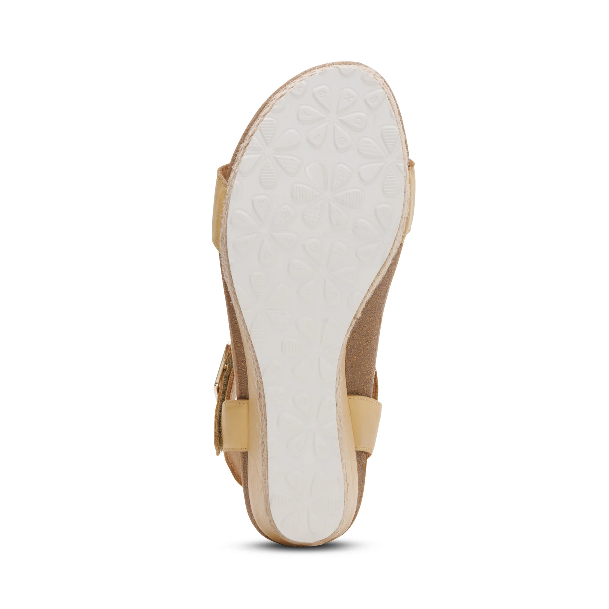 Sydney Quarter Strap Espadrille Wedge - Butter - Image 6