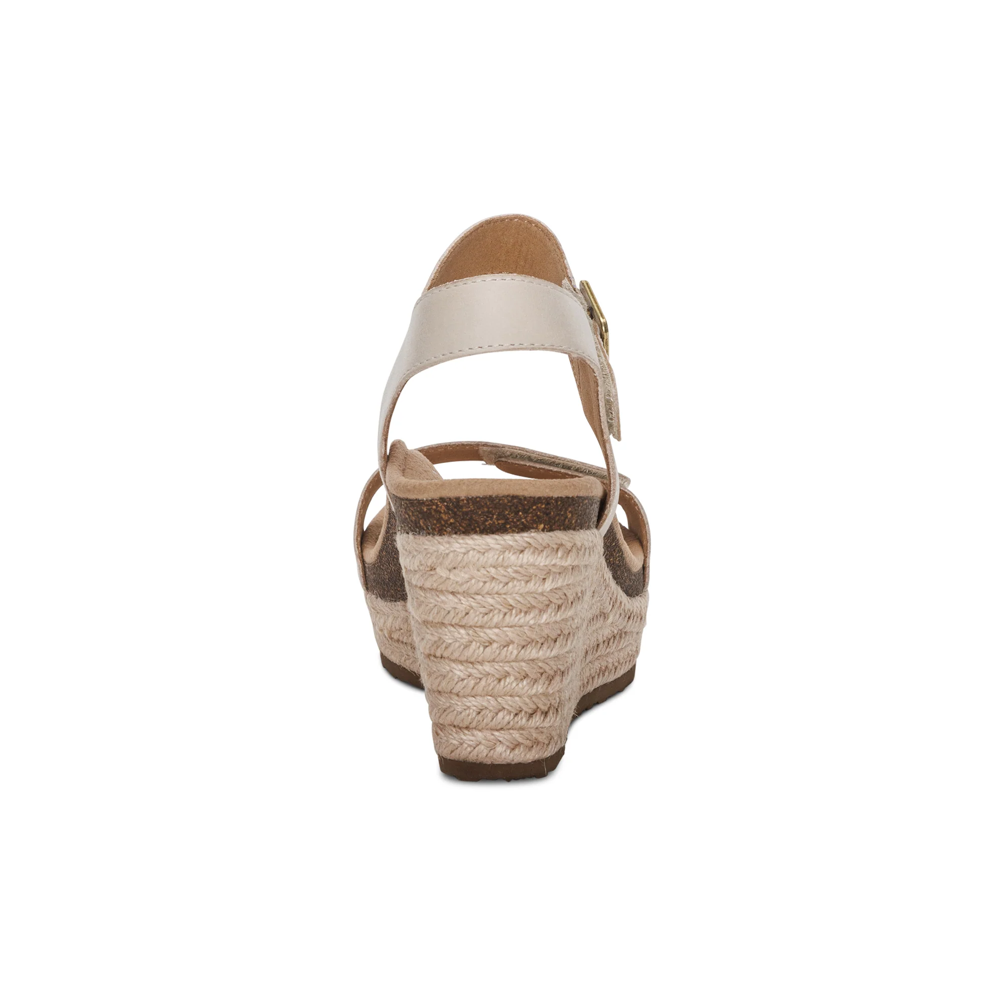 Sydney Quarter Strap Espadrille Wedge - Ivory - Image 3