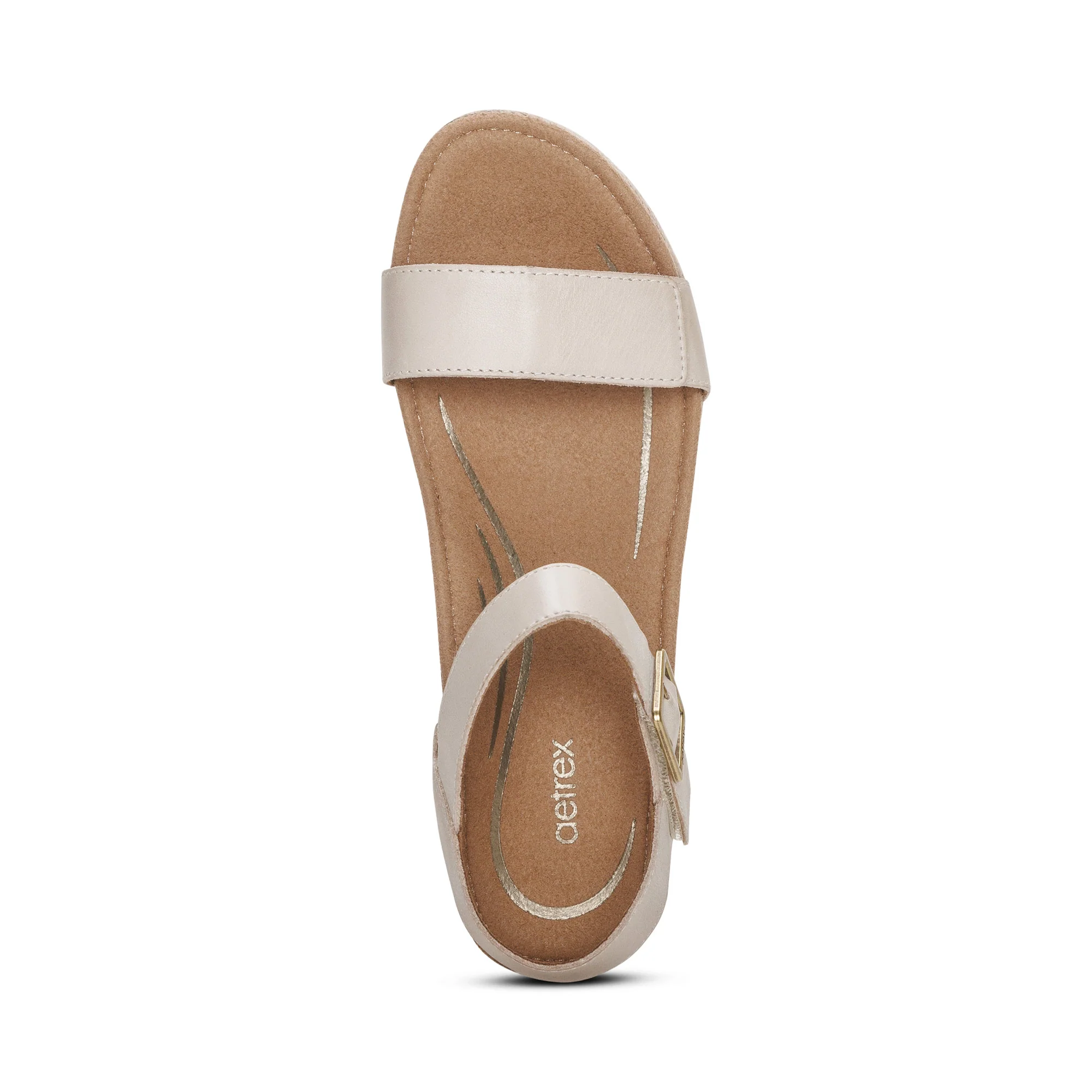 Sydney Quarter Strap Espadrille Wedge - Ivory - Image 5