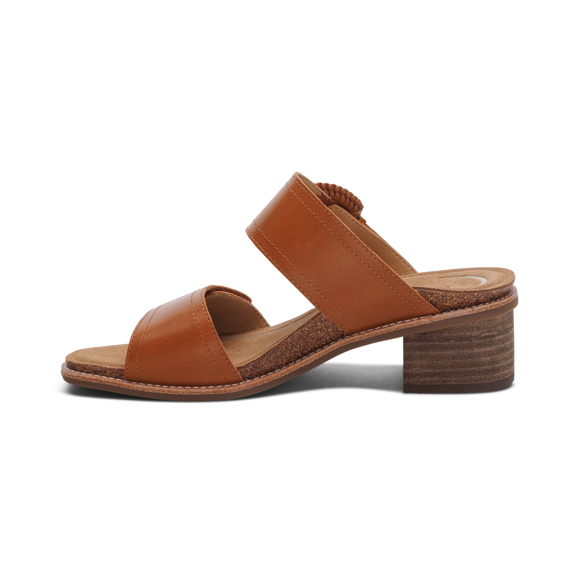 Tatiana Arch Support Heel - Cognac - Image 4