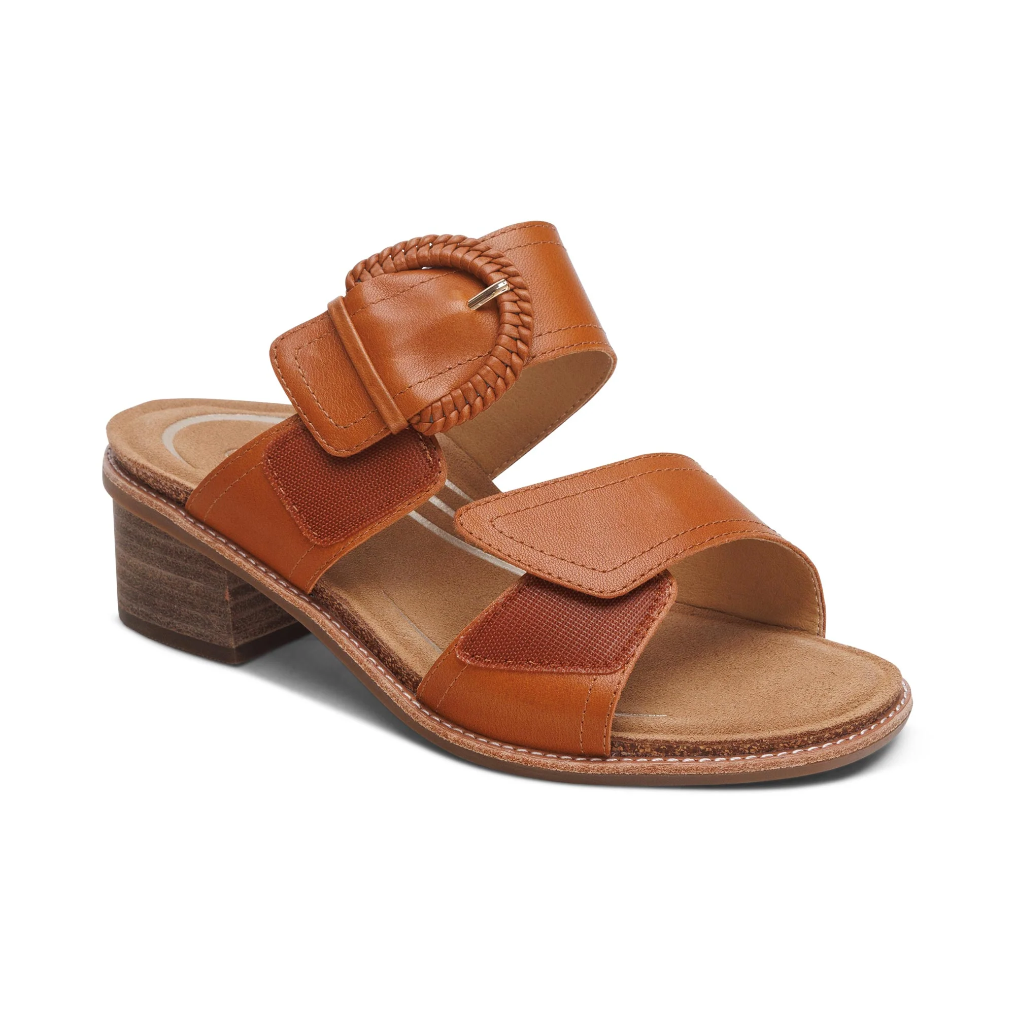 Tatiana Arch Support Heel - Cognac - Image 7