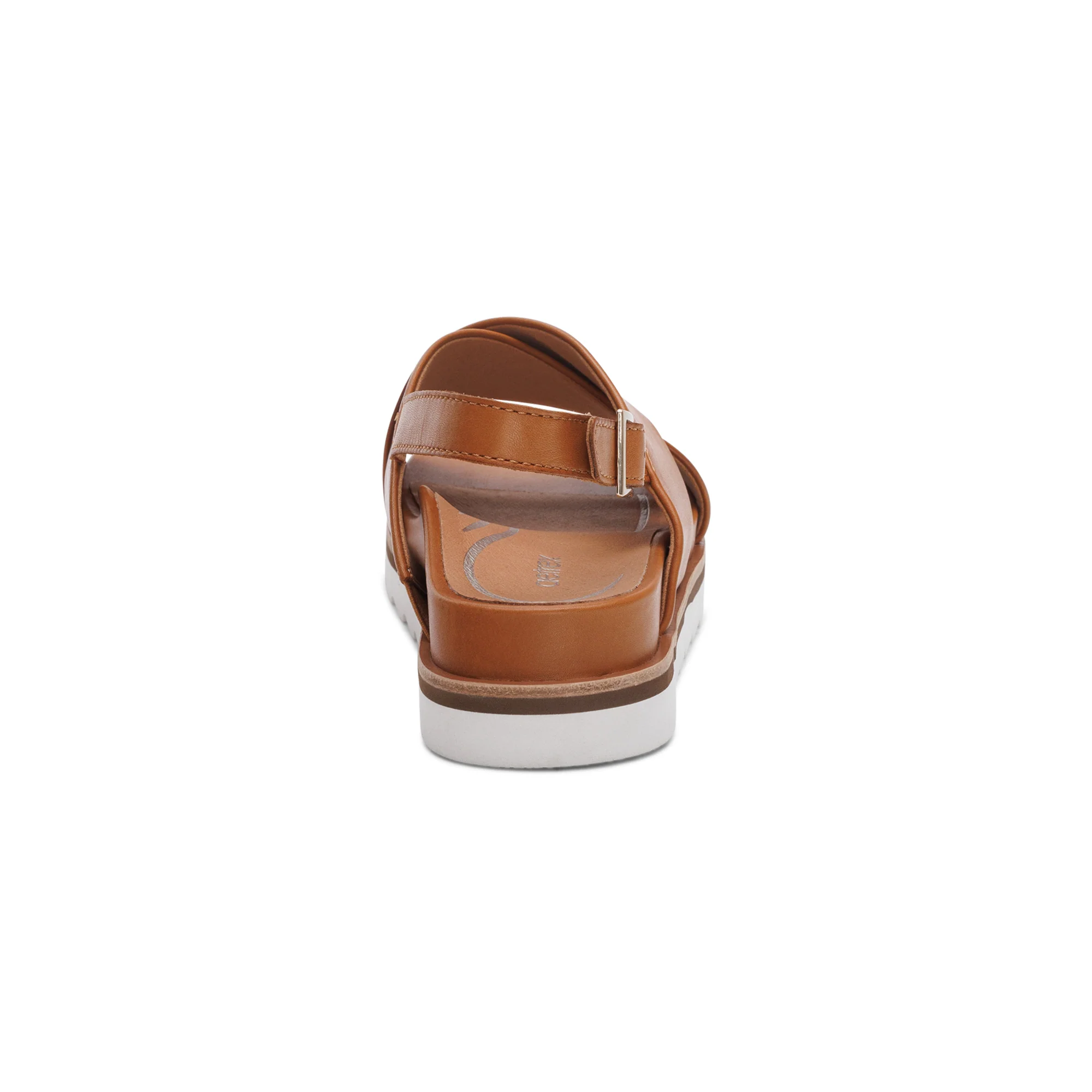 Thea Back Strap Cork Flat Sandal  - Ginger - Image 3
