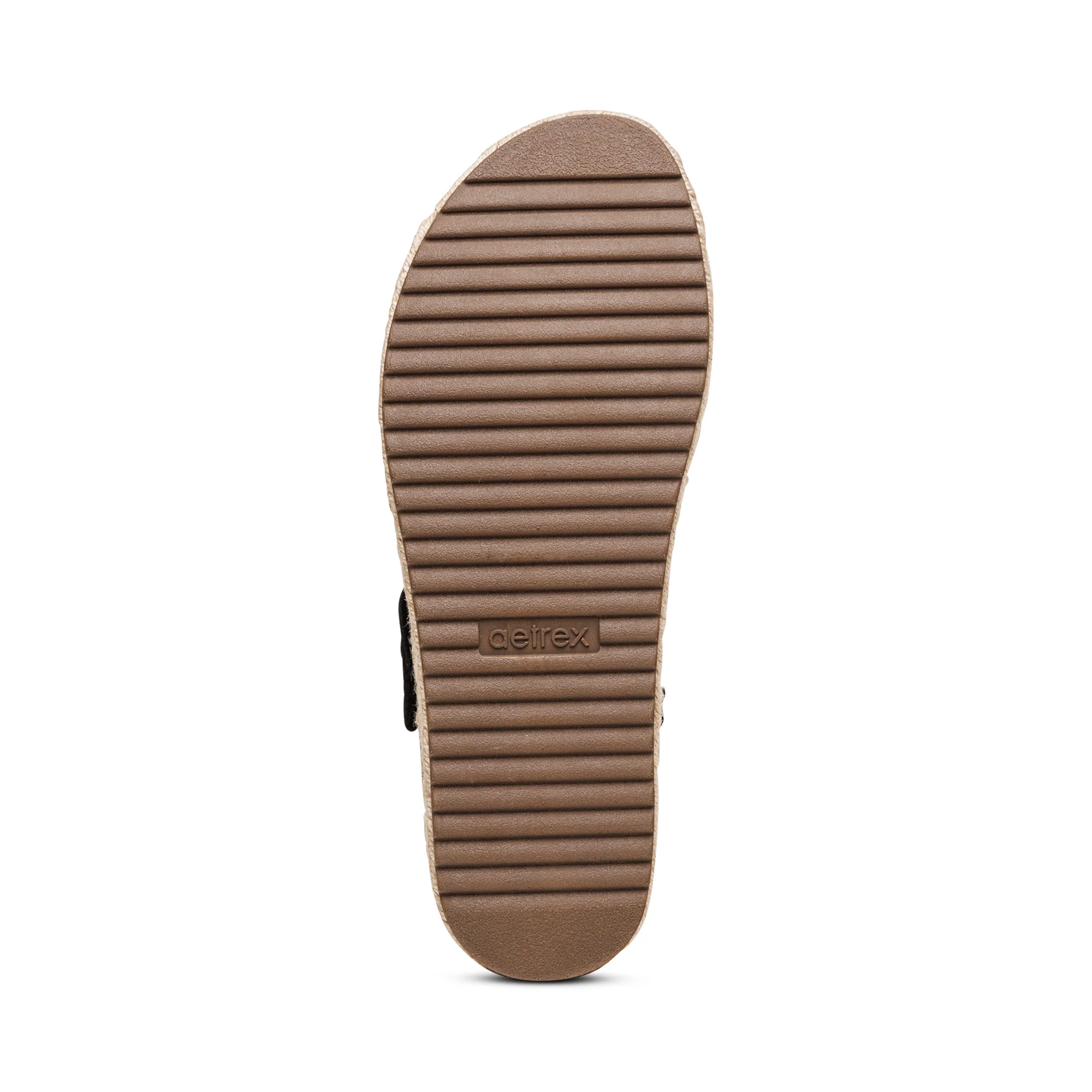 Vania Arch Support Platform Sandal - Black - Image 5