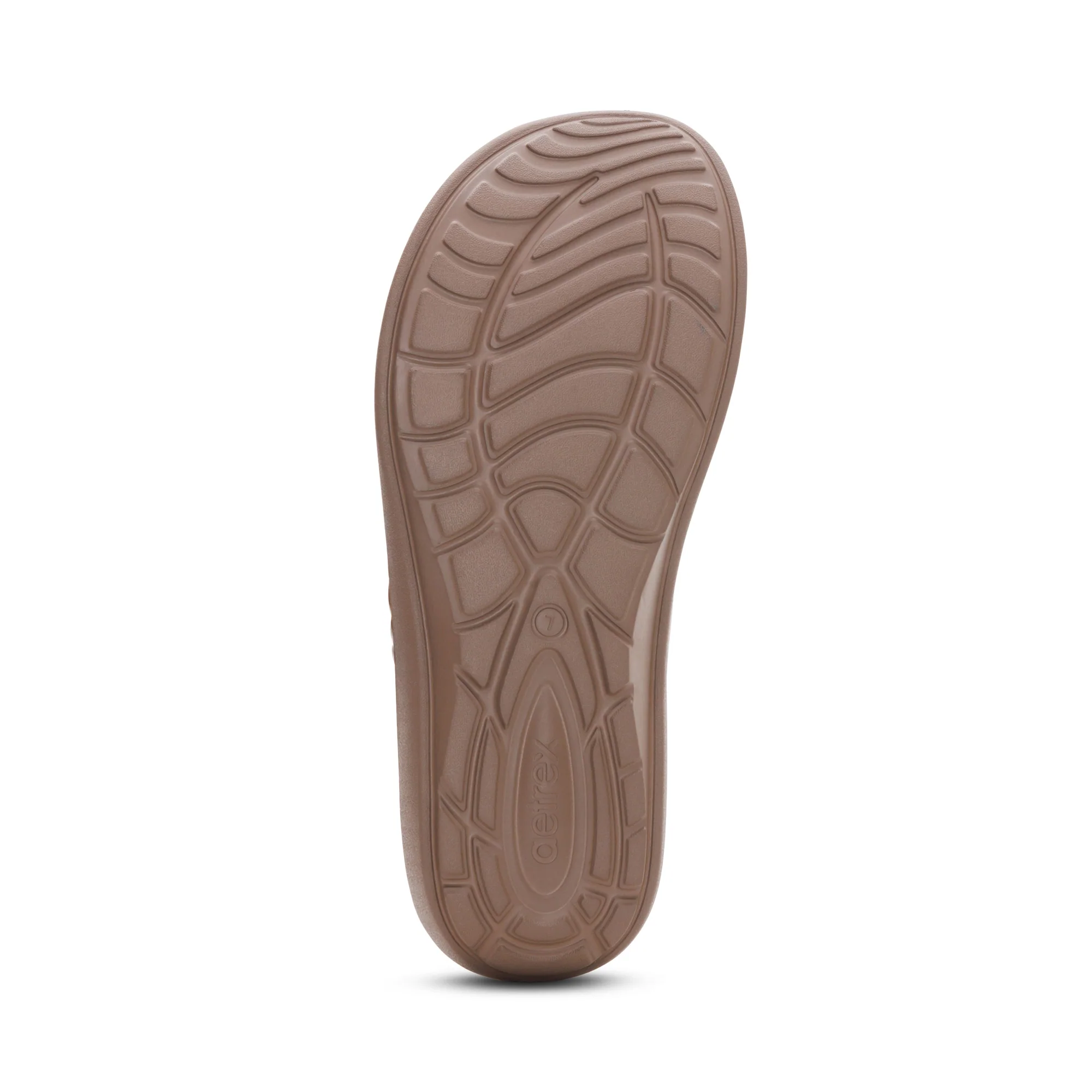 Vicki Braided Thong Sandal - Bronze Gloss - Image 6
