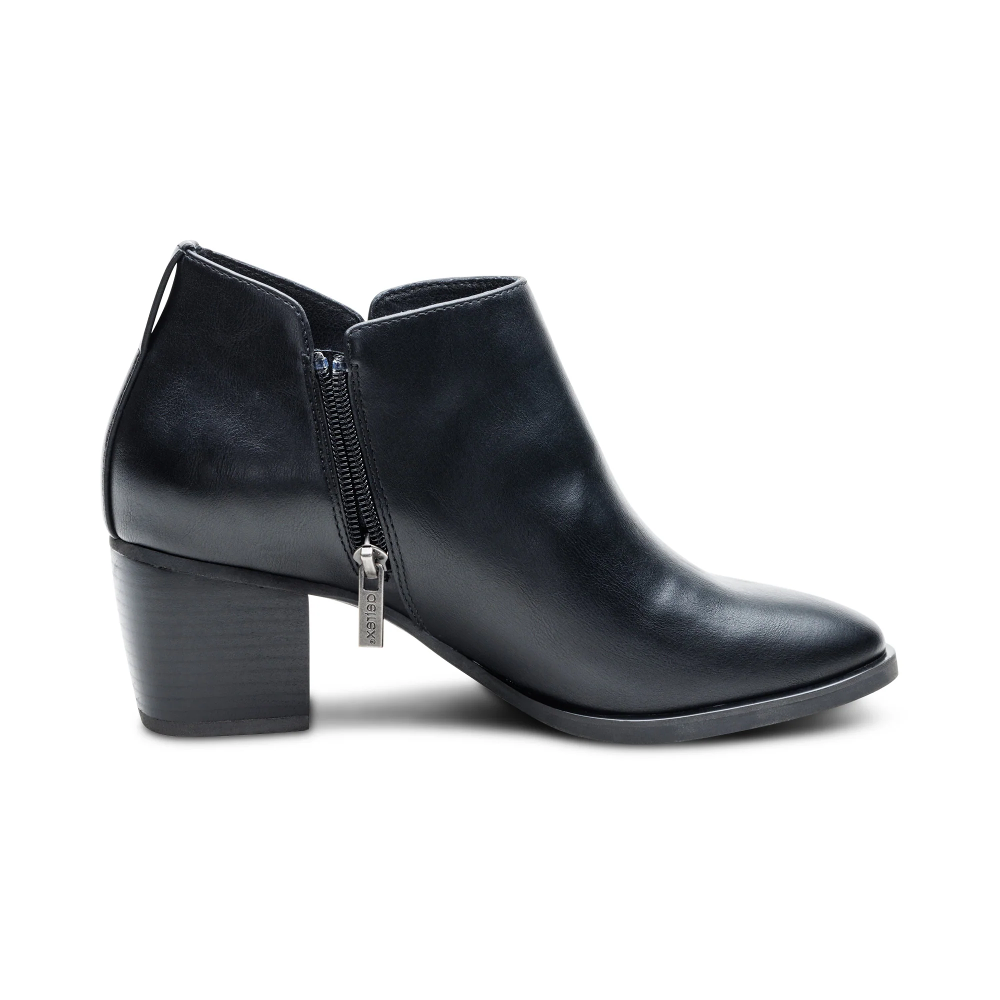Victoria Short Bootie - Black - Image 7