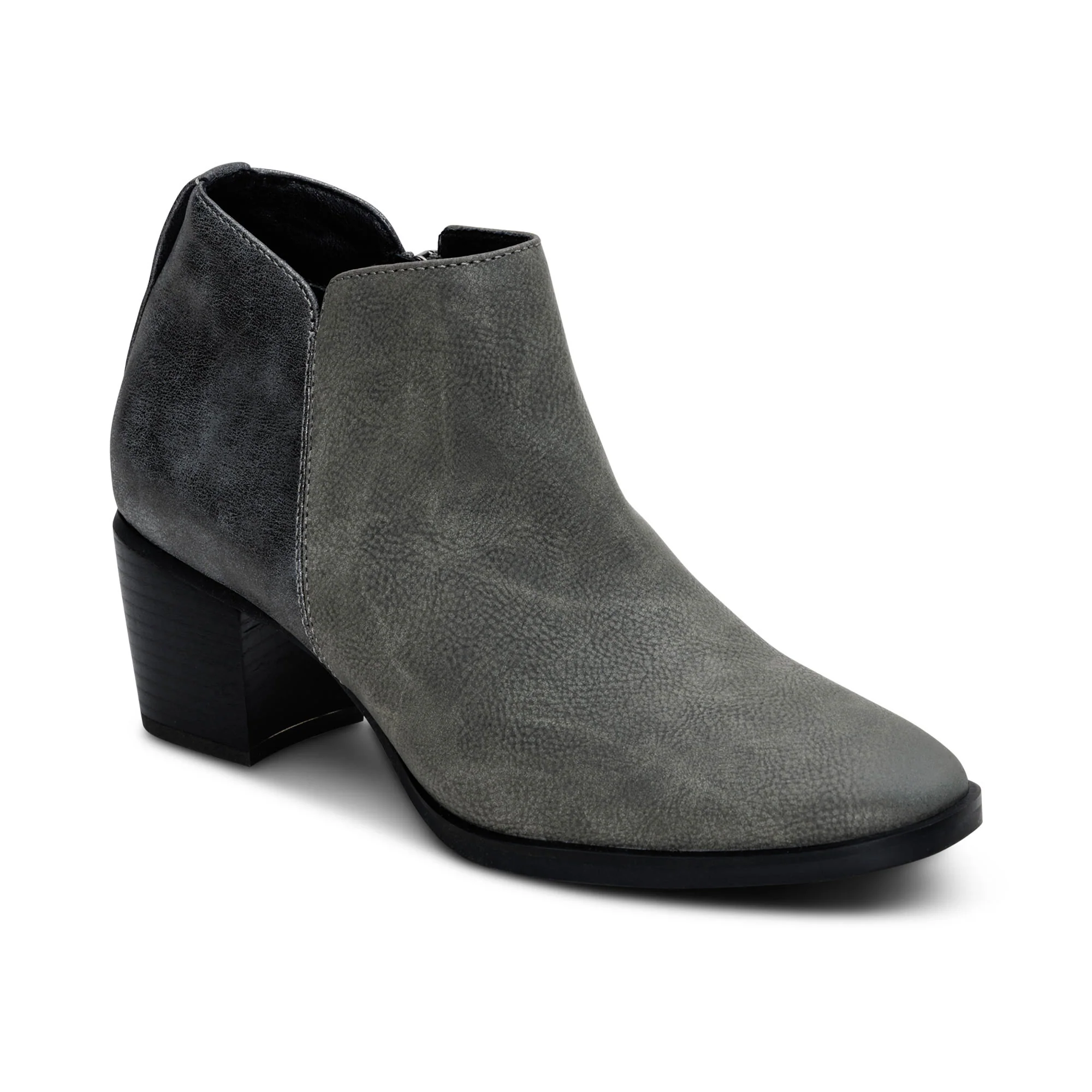 Victoria Short Bootie - Charcoal