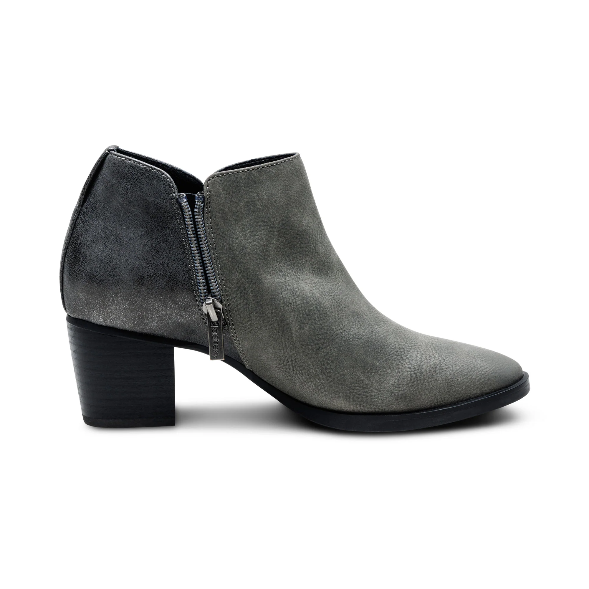 Victoria Short Bootie - Charcoal - Image 7