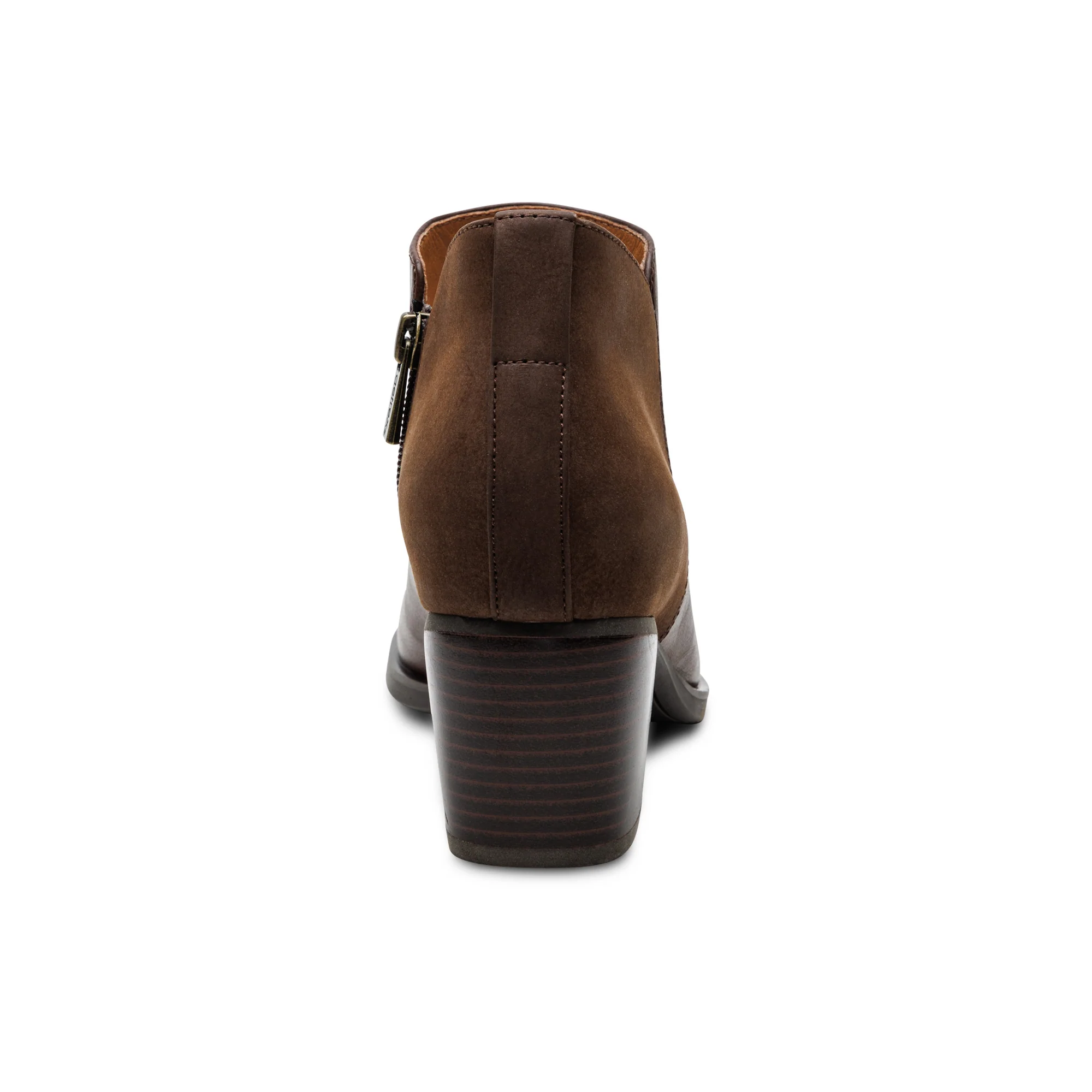 Victoria Short Bootie - Dark Brown - Image 3
