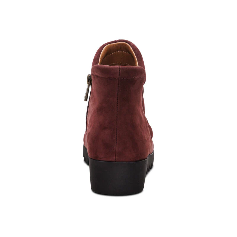 Zoey Slip-On Boot - Burgundy - Image 3